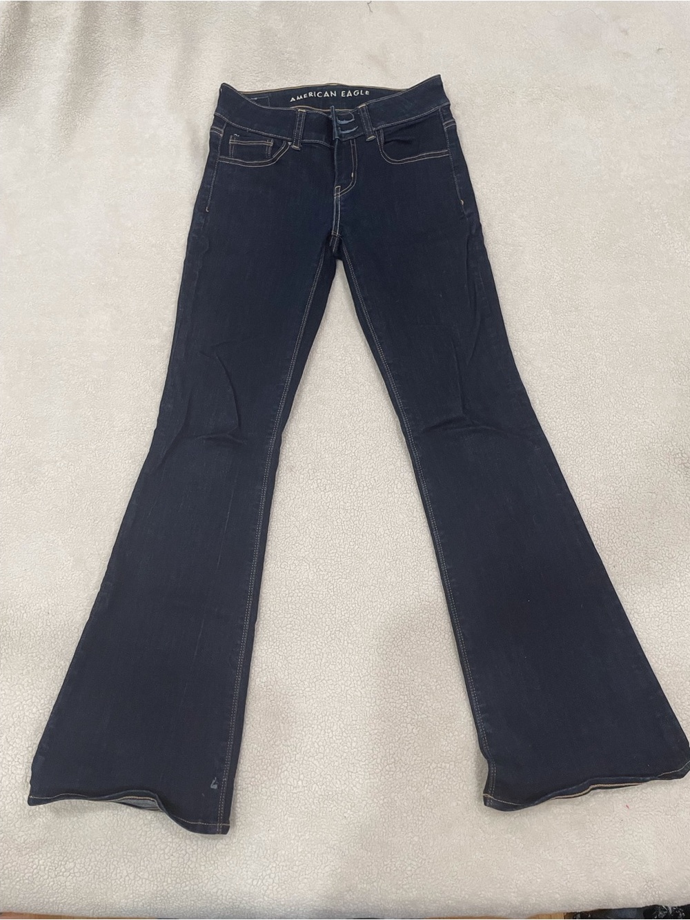 American Eagle Outfitters Dark Blue Flare Jeans